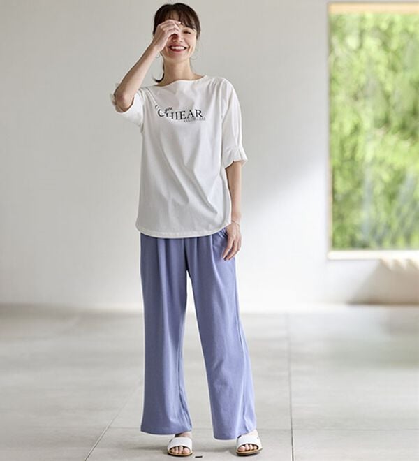 BELLUNA（ベルーナ）の「【ジェラートポンチ】イージーパンツ（その他パンツ）」｜詳細画像