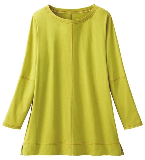 ルフラン（ルフラン）の「【４色組】もう汗らない！ステッチＴシャツ（Tシャツ）」｜詳細画像