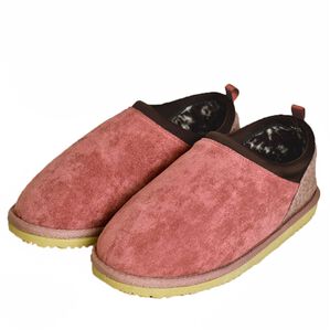 RANAN（ラナン）の「＜ＭＯＺ＞ムートン調スリッポン（スリッポン）」｜モーブピンク