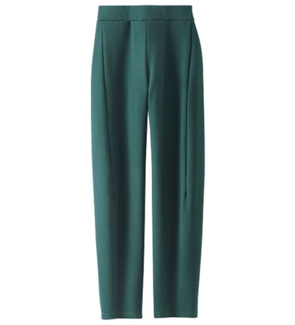 BELLUNA（ベルーナ）の「シュッと体型カバー！ワイドテーパード美脚パンツ（フルレングスパンツ）」｜詳細画像