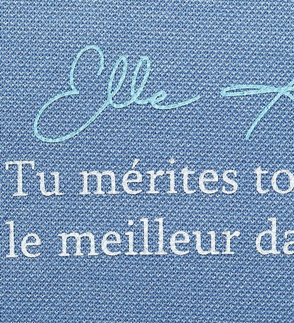 BELLUNA（ベルーナ）の「＜ＥＬＬＥ　Ａｃｔｉｖｅ＞かのこロゴプリントチュニック（チュニック）」｜詳細画像