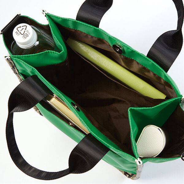 RANAN（ラナン）の「迷子にならない！パイピングデザインナイロン調２ＷＡＹトートバッグ（トートバッグ）」｜詳細画像