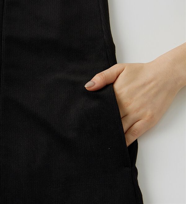 RANAN（ラナン）の「畦ニットカーデ&times;ベロアキャミワンピ（ロングワンピース）」｜詳細画像