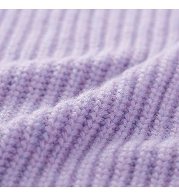 BELLUNA（ベルーナ）の「エコ素材ゆったりあぜ編ニットカーディガン（ニットカーディガン）」｜詳細画像