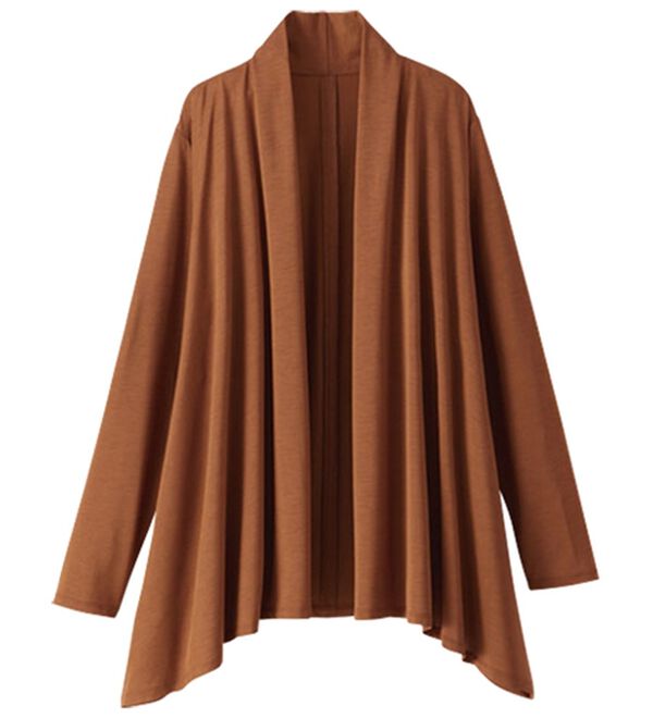 BELLUNA（ベルーナ）の「＜クールスラブ＞ドレープカーディガン（その他カーディガン）」｜詳細画像