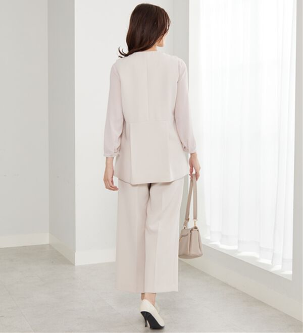 BELLUNA（ベルーナ）の「＜Ｃ／Ｓ＞センタータックワイドパンツ（ワイドパンツ・ガウチョ）」｜詳細画像