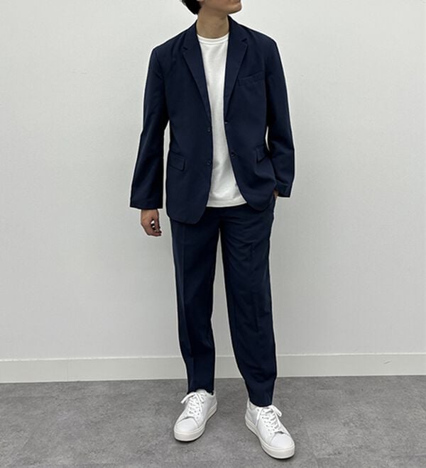 REMEN'S（リメンズ）の「【接触冷感】楽ちんセットアップ（ビジネススーツ）」｜詳細画像