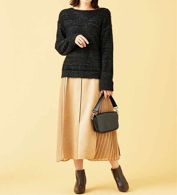 BELLUNA（ベルーナ）の「ふわふわシャギープルオーバー（ニット・セーター）」｜詳細画像