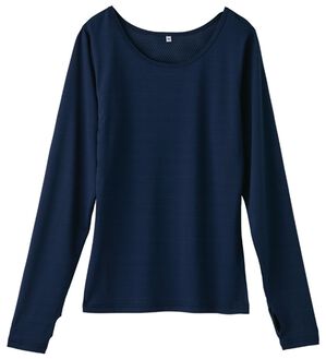 「遮熱インナー（肌着・インナーウェア）」｜ネイビー