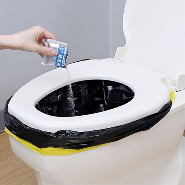 「消臭・抗菌　緊急非常用トイレ５０回分（防災グッズ・防犯グッズ）」｜1