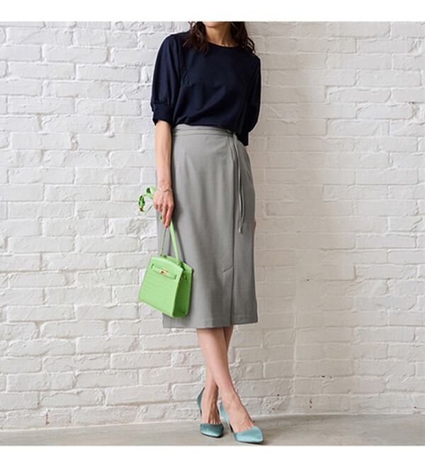 RANAN（ラナン）の「ひんやり！洗える麻調カセット服シリーズ（ブラウス）」｜詳細画像