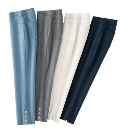 ルフラン（ルフラン）の「【４本組】さらっとクロップドパンツ＜ポッピン＞（クロップドパンツ）」