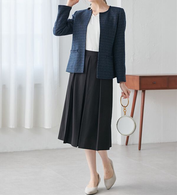 RANAN（ラナン）の「【４点セット】入学式卒業式に！選べるボトムスーツセット（パンツスーツ）」｜詳細画像