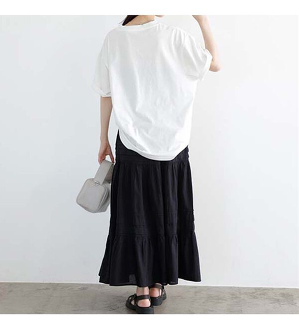 GeeRA（ジーラ）の「ロックプリントルーズＴシャツ（Tシャツ）」｜詳細画像