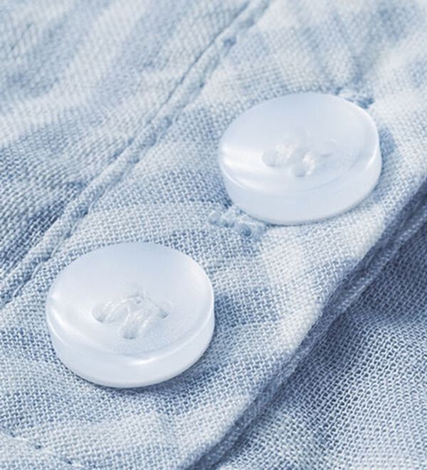 ルフラン（ルフラン）の「【２色組】チェックが可愛い！夏ブラウス（ブラウス）」｜詳細画像