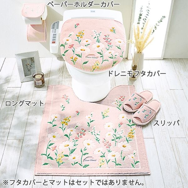 「フルールブラン　トイレタリーシリーズ（トイレマット）」｜詳細画像