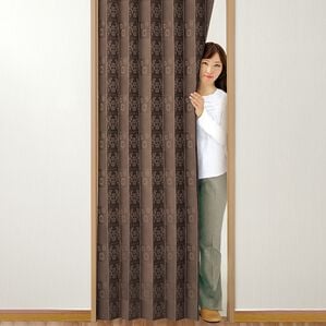 「ＮＥＷ長さ調節できるサッとパタパタ間仕切りカーテン（のれん・間仕切り・カフェカーテン）」｜詳細画像