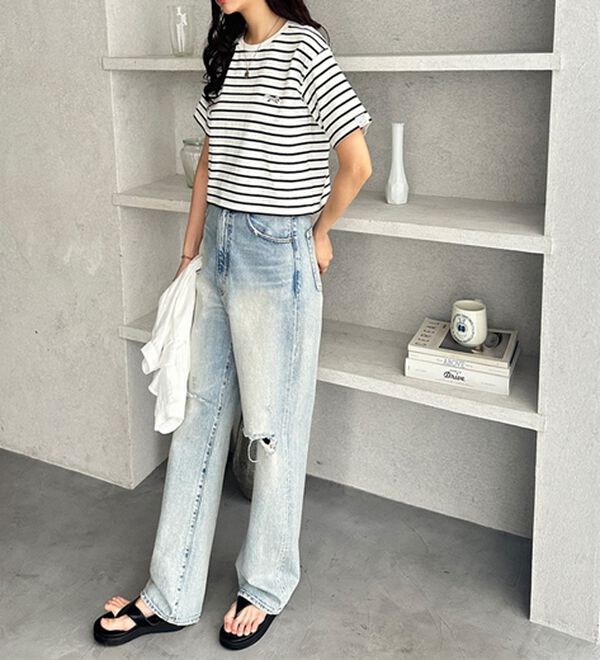 GeeRA（ジーラ）の「GeeRA別注【ＰＥＮＮＥＹＳ】接触冷感ショートＴシャツ（Tシャツ）」｜詳細画像