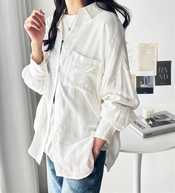 GeeRA（ジーラ）の「アソート柄オーバーサイズシャツ（シャツ）」｜詳細画像