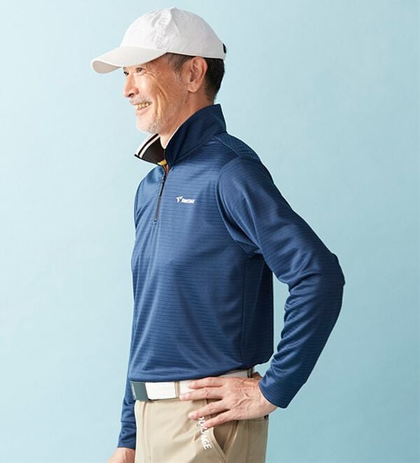 「【３色組】＜ツアーステージ＞シャドーボーダーポロシャツ（メンズポロシャツ）」｜詳細画像