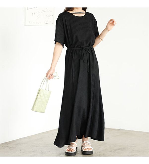 GeeRA（ジーラ）の「カットシャーリングマルチウェイワンピース（その他ワンピース）」｜詳細画像