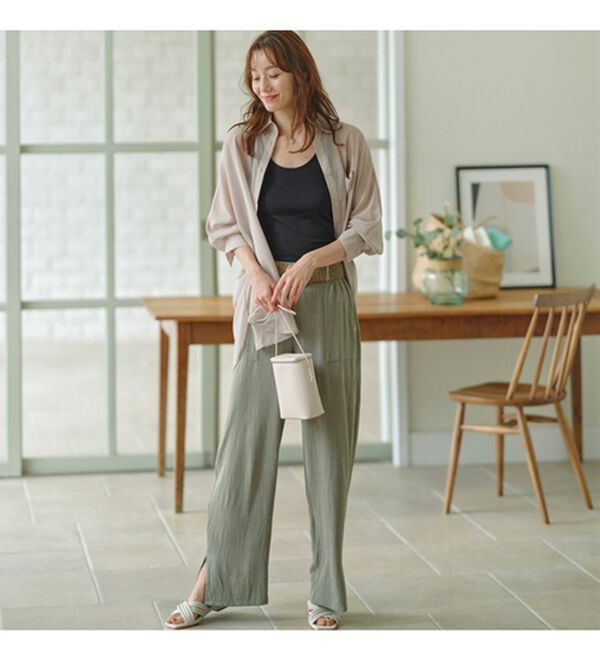 YU'NOW（ユナウ）の「ベーシック汗取りインナー　タンクトップ（肌着・インナーウェア）」｜詳細画像