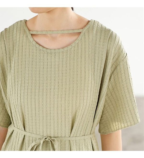 GeeRA（ジーラ）の「カットシャーリングマルチウェイワンピース（その他ワンピース）」｜詳細画像