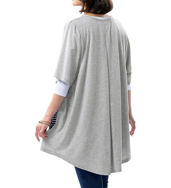 ルフラン（ルフラン）の「【３色組】ビッグシルエットかっぽうＴシャツ（パジャマ・ルームウェア）」｜詳細画像