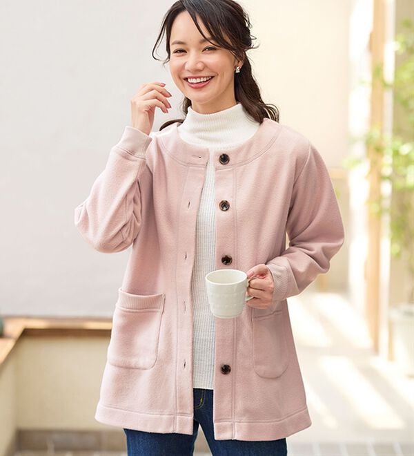 yori ポケット フリル ジャケット