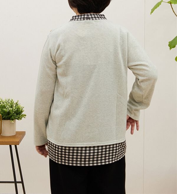 ルフラン（ルフラン）の「【４色組】手抜きに見せないお洒落なプルオーバー（カットソー）」｜詳細画像