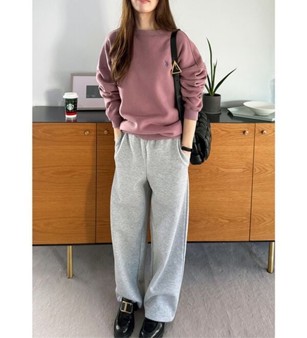 GeeRA（ジーラ）の「【U.S. POLO ASSN.】表ピーチ裏起毛スウェット（トレーナー・スウェット）」｜詳細画像