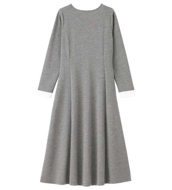 GeeRA（ジーラ）の「【U.S.POLOASSN】レイヤード風ヘンリーネックワンピース（カットソーワンピース）」｜詳細画像