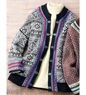 ルフラン（ルフラン）の「チロルジャケット＜ミレリア＞（その他ジャケット）」｜黒系