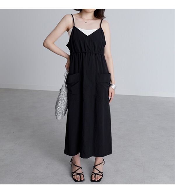 GeeRA（ジーラ）の「ミリタリーナイロンジャンパースカート（ロングスカート）」｜詳細画像