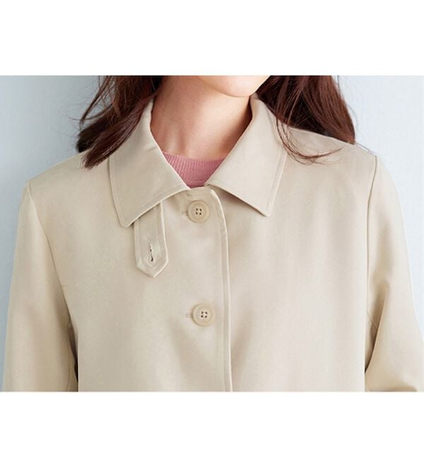 BELLUNA（ベルーナ）の「花粉対策！ライナー付ステンカラーコート（ロングコート）」｜詳細画像