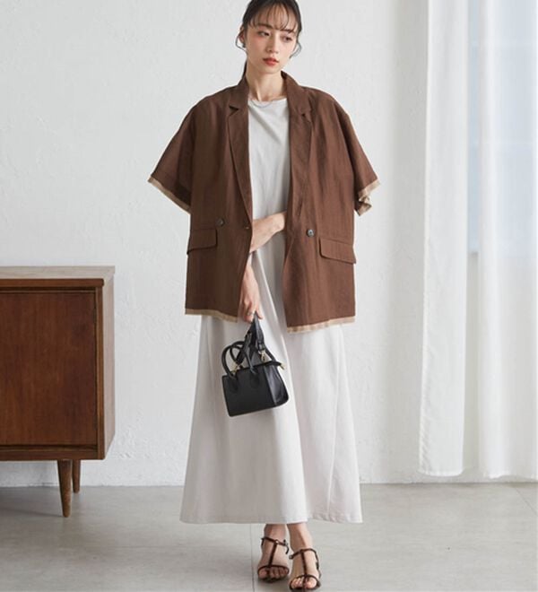 RANAN（ラナン）の「マルチファンクション　ベーシックTワンピース（その他ワンピース）」｜詳細画像