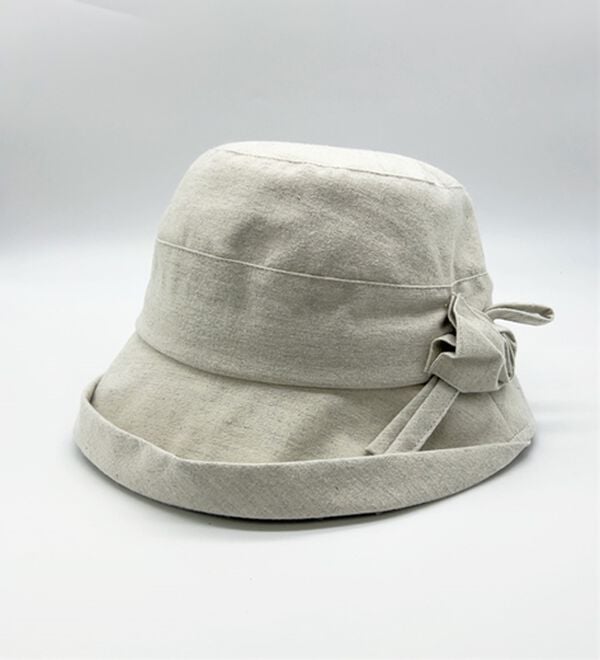 BELLUNA（ベルーナ）の「お洒落に日差し対策！綿１００％小顔魅せクロッシェ（帽子）」｜詳細画像