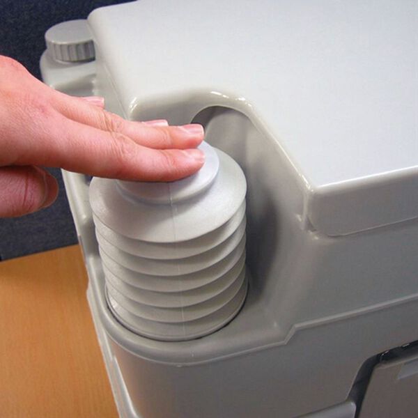 「本格派ポータブル水洗トイレ（防災グッズ・防犯グッズ）」｜詳細画像