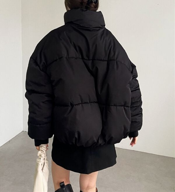 GeeRA（ジーラ）の「スタンドカラーフェイクダウンジャケット（ダウンコート・ジャケット・ベスト）」｜詳細画像