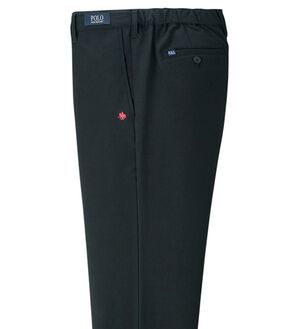 「＜ポロ・ビーシーエス＞防風スマートパンツ（メンズフルレングスパンツ）」｜ブラック
