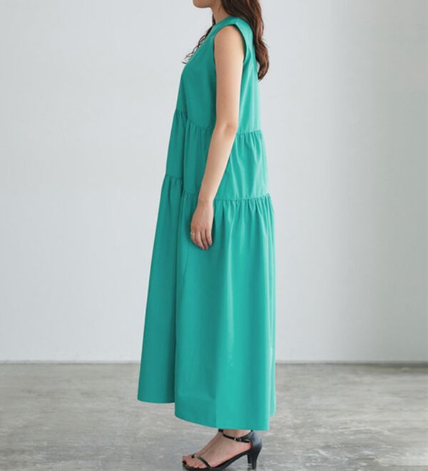 Pierrot（ピエロ）の「ラウンドティアードワンピース（カットソーワンピース）」｜詳細画像