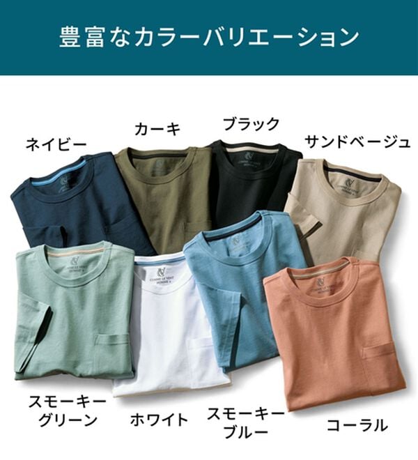 「綿１００％ベーシックＴシャツＮＥＯ（メンズＴシャツ）」｜詳細画像