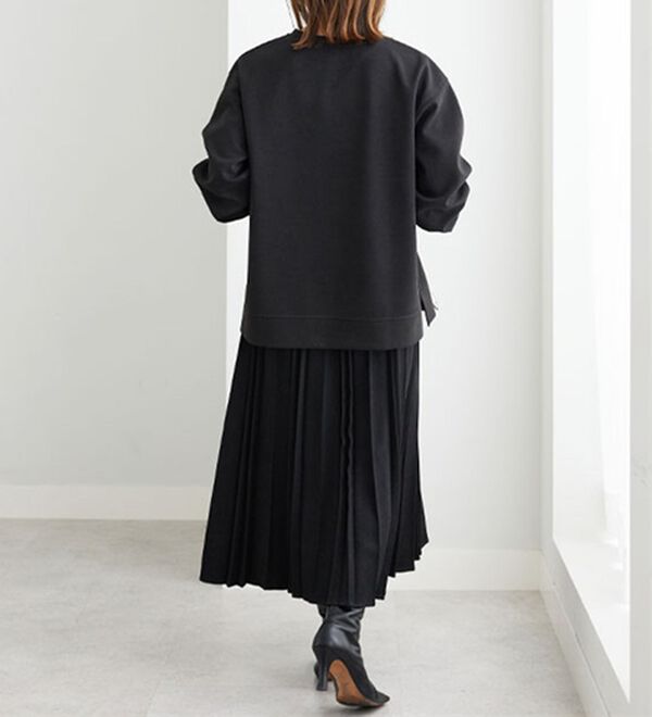 BELLUNA（ベルーナ）の「ロゴプリントダンボールプルオーバー（カットソー）」｜詳細画像