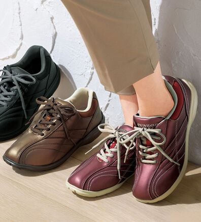 「はっ水快適ウォーキング＜ダンロップ・リファインド＞（スニーカー）」