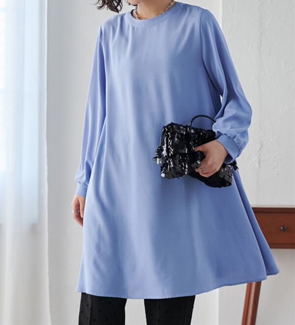 RANAN（ラナン）の「２ＷＡＹボタン使いフレアーブラウス（ブラウス）」｜詳細画像