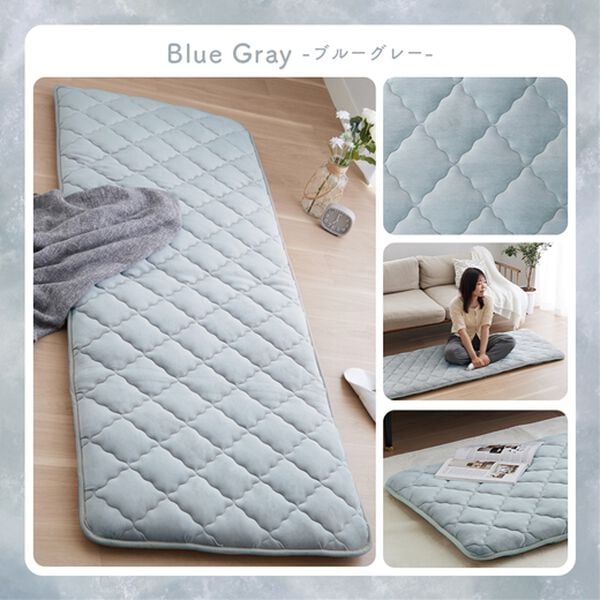 iellio（イエリオ）の「収納簡単とろけるマイクロ素材抗菌防臭極厚ごろ寝マット（敷布団）」｜詳細画像