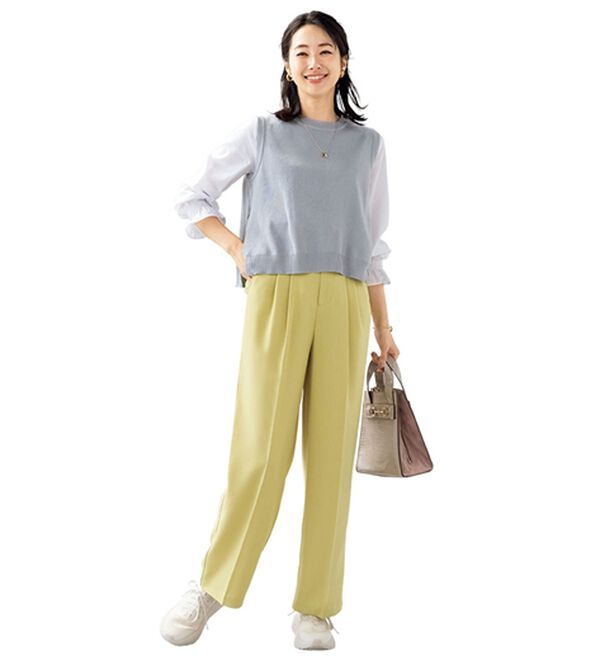 ルフラン（ルフラン）の「こ綺麗こなれたパンツ（フルレングスパンツ）」｜詳細画像