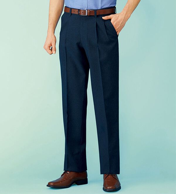 「【３本組】決定版！裾上げ済アジャスター付スラックス（メンズスラックス）」｜詳細画像