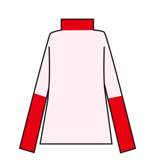 「こっそり手首あたためインナータートルネック（肌着・インナーウェア）」｜詳細画像