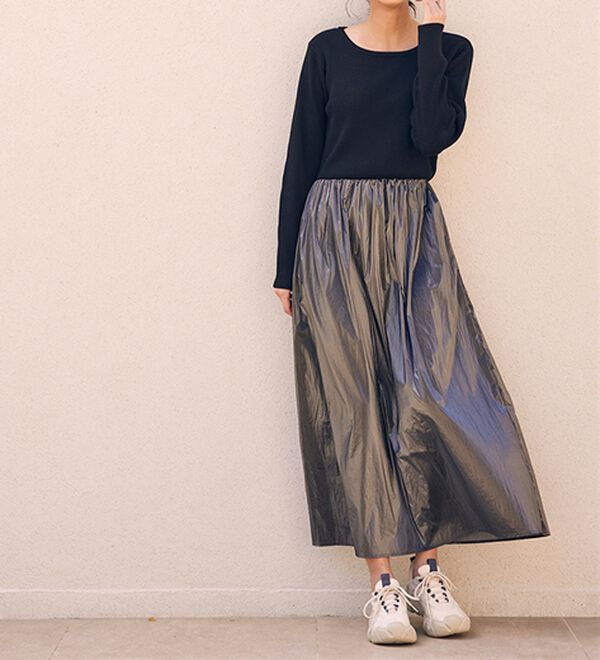 RANAN（ラナン）の「ニットドッキングワンピース（ドッキングワンピース）」｜詳細画像